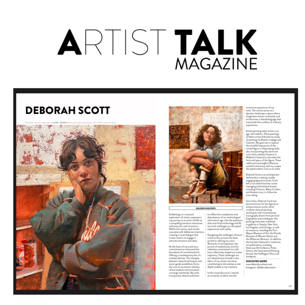 Artist Talk Magazine Deborah Scott 2024